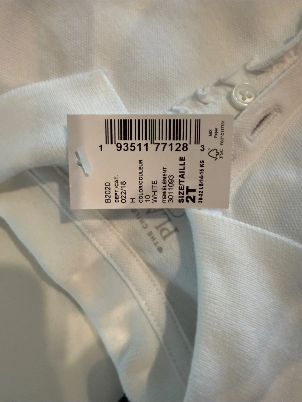 The Childrens Place new tags